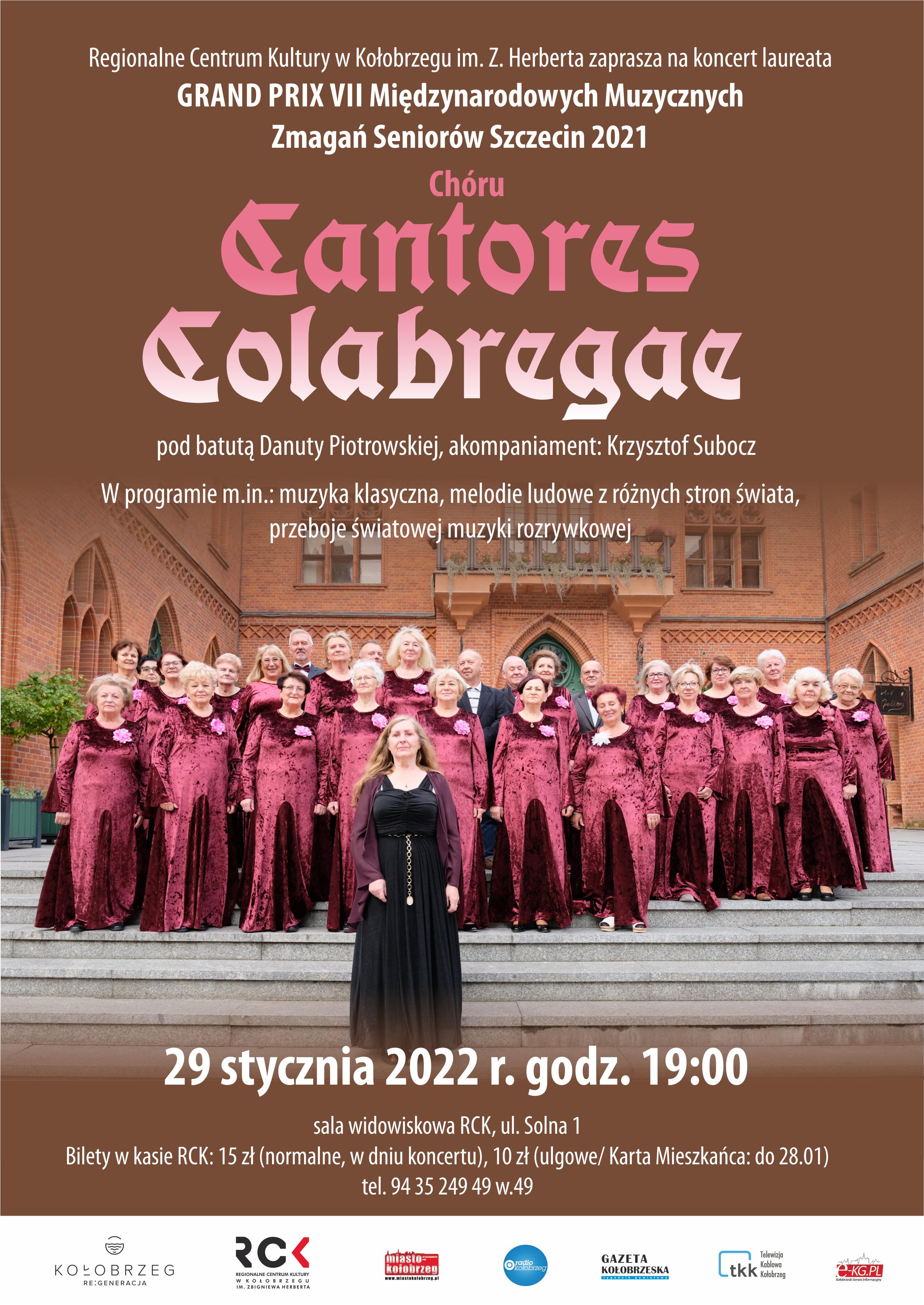 Koncert Chóru CANTORES COLABREGAE