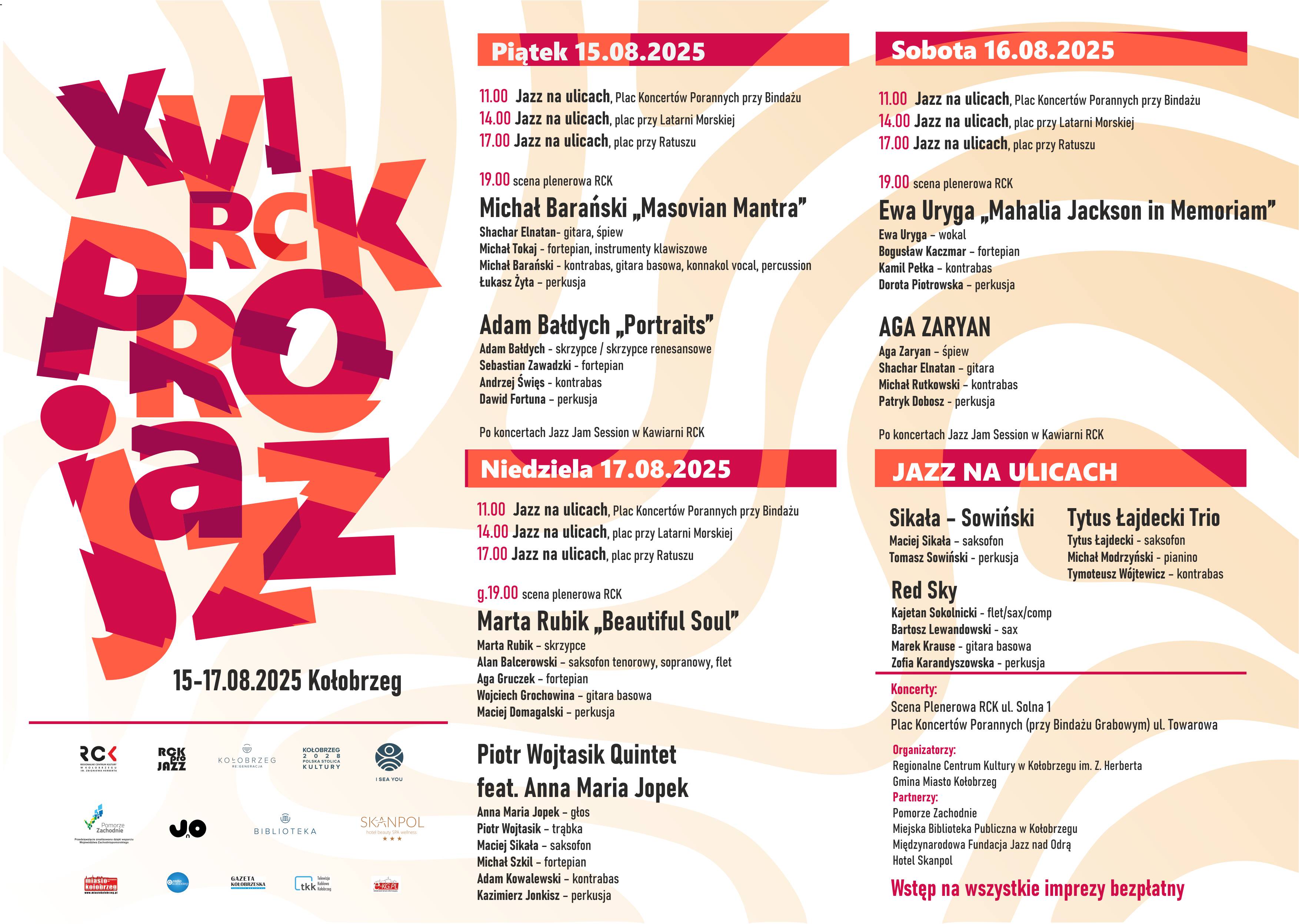 XVI Festiwal RCK PRO JAZZ